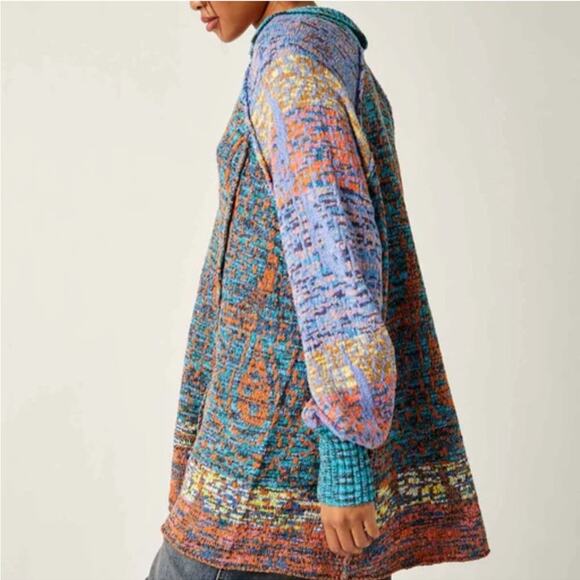 FINAL PRICE NWT NEW Free People Seasons of Sun Mini Knit Sweater Dress - Picture 3 of 9